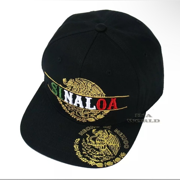 MEXICO States Hat Golden Eagle Federal Logo Embroidered Snapback Baseball Cap - Picture 5 of 7